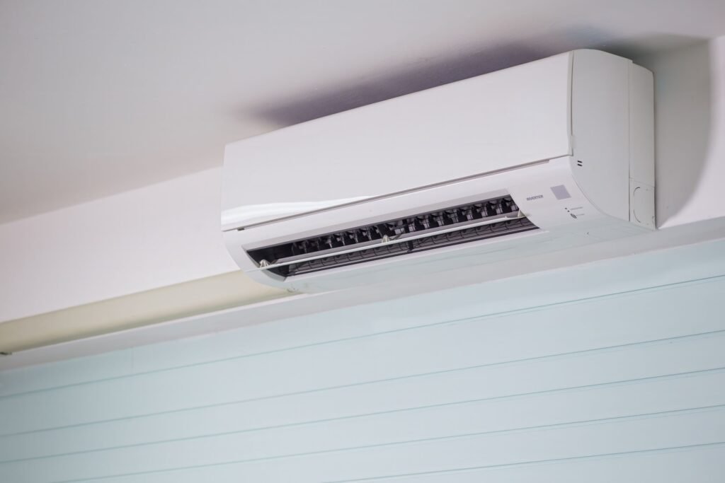 Wall-mounted ductless mini-split indoor unit